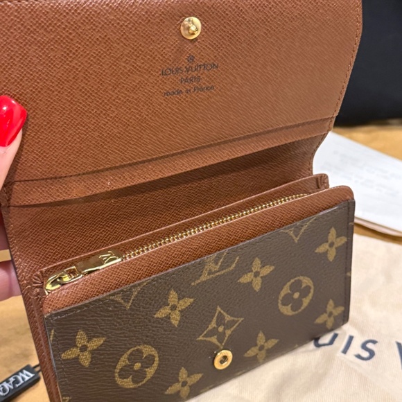 Authentic Louis Vuitton Monogram Handbag Purse & Wallet Set,Tags, Made in France - Picture 10 of 17